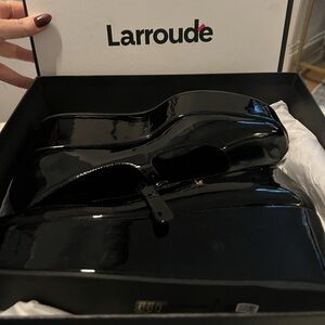 Black Patent Maryjane’s by Larroude